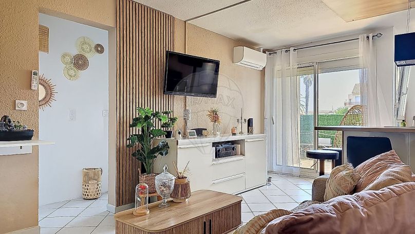 A louer APPARTEMENT T2 39 M2 TERRASSE BORD DE MER CANET EN ROUSSILLON