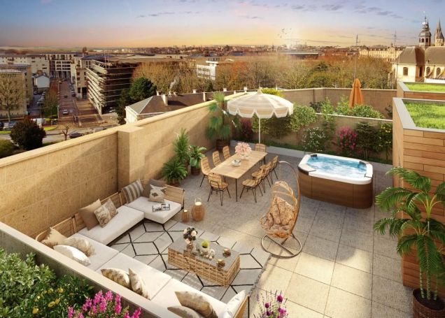A louer APPARTEMENT DE PRESTIGE T4 141 M2  CAEN