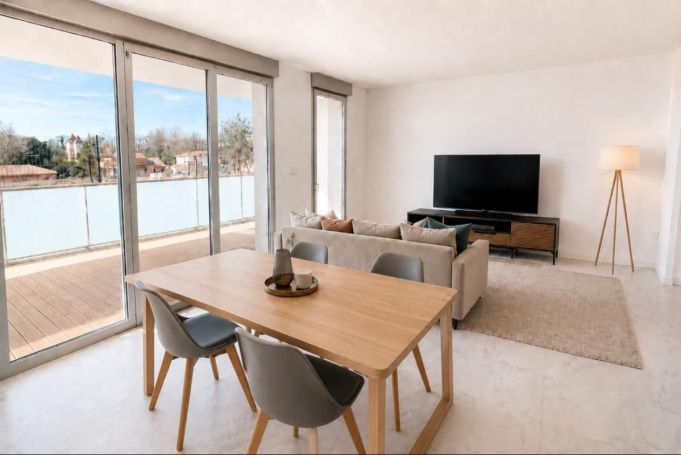 A louer APPARTEMENT DE PRESTIGE T4 80 M2 BORD DE MER LA TREMBLADE