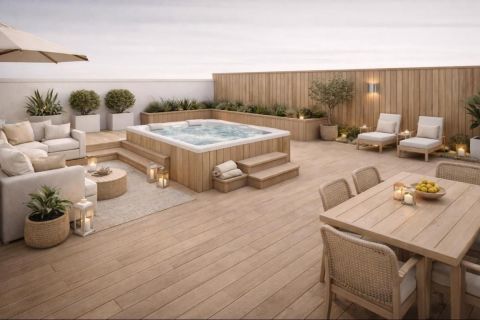 A louer APPARTEMENT T5 155 M2 TERRASSE BORD DE MER LATTES