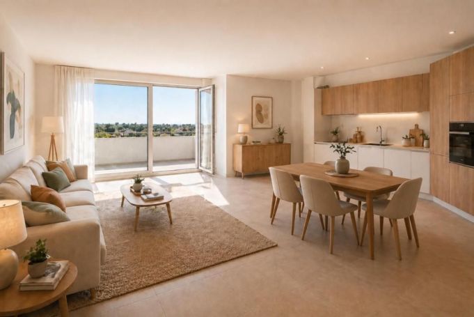 A louer APPARTEMENT T3 69 M2 TERRASSE BORD DE MER LA SEYNE SUR MER