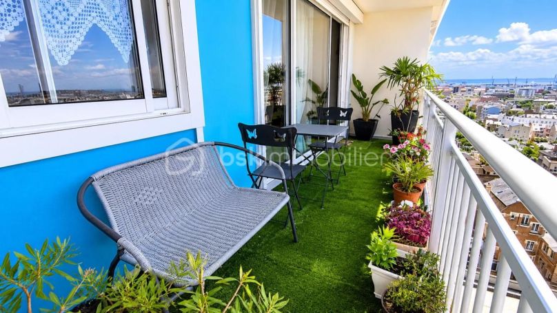 A louer APPARTEMENT T2 46 M2 BORD DE MER LE HAVRE