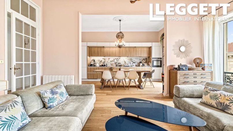 A louer APPARTEMENT DE PRESTIGE T4 152 M2 BORD DE MER NICE