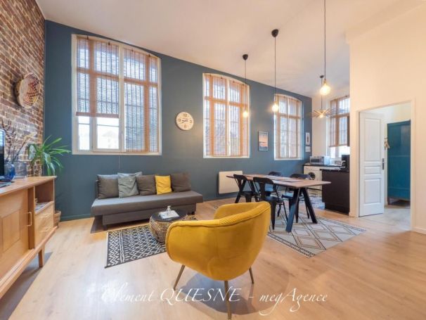 A louer APPARTEMENT T2 46 M2 PLAGE à PIED DIEPPE