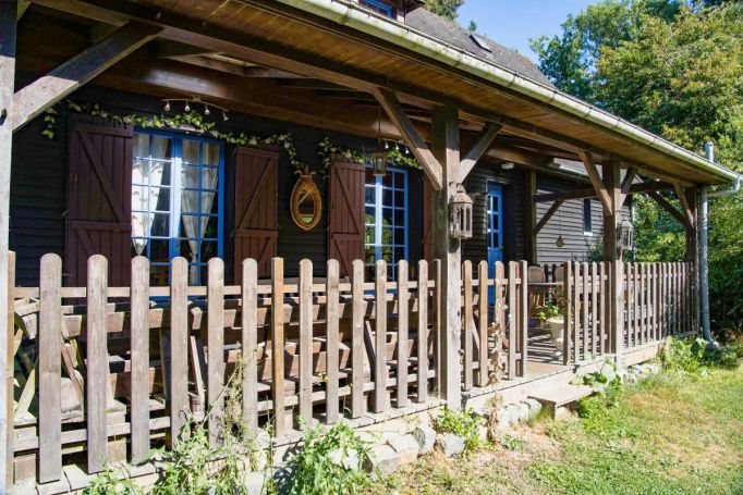 A vendre MAISON  BOIS BORD DE MER BACQUEVILLE EN CAUX
