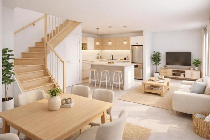 A louer APPARTEMENT DUPLEX NEUF T4 107 M2 TERRASSE  BORDEAUX