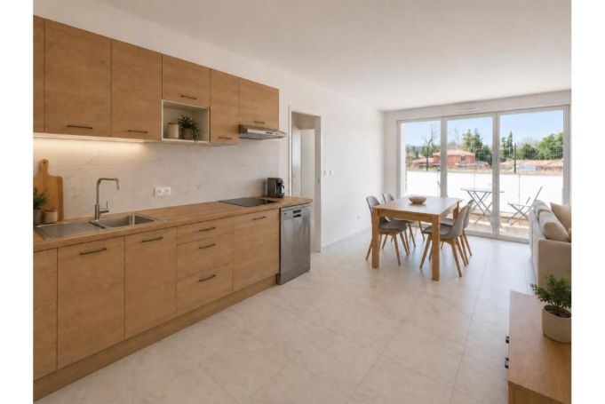 A louer APPARTEMENT NEUF T4 84 M2 TERRASSE BORD DE MER SIX FOURS LES PLAGES