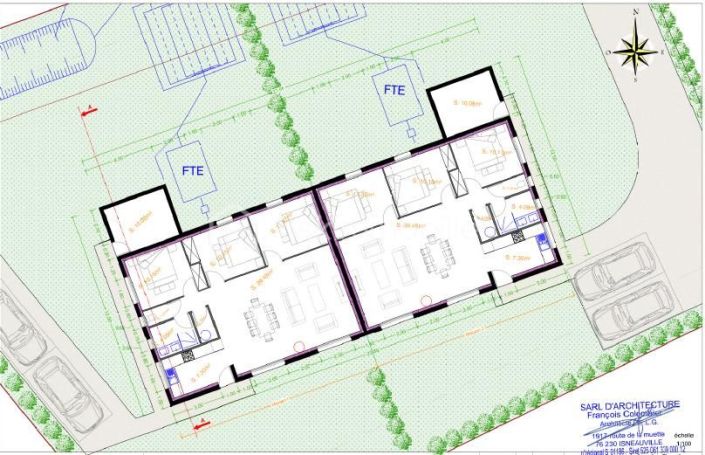 A louer MAISON  CONTEMPORAINE BORD DE MER BACQUEVILLE EN CAUX