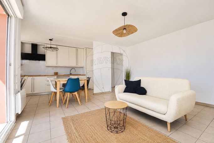 A louer APPARTEMENT T2 45 M2 TERRASSE BORD DE MER VILLENEUVE LOUBET