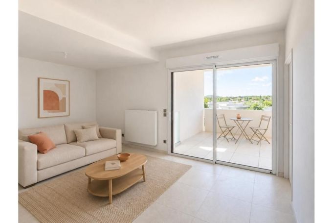 A louer APPARTEMENT NEUF T2 46 M2 TERRASSE BORD DE MER SAINT JEAN DE VEDAS