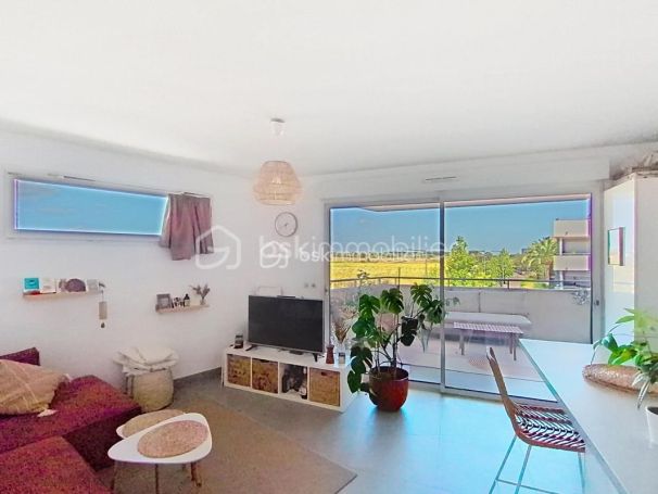 A louer APPARTEMENT NEUF T2 48 M2 TERRASSE BORD DE MER LATTES