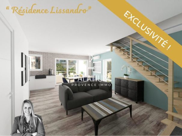 A louer APPARTEMENT DUPLEX  67 M2 TERRASSE BORD DE MER MIRAMAS