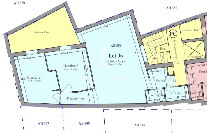 A louer APPARTEMENT NEUF T3 61 M2  TRETS