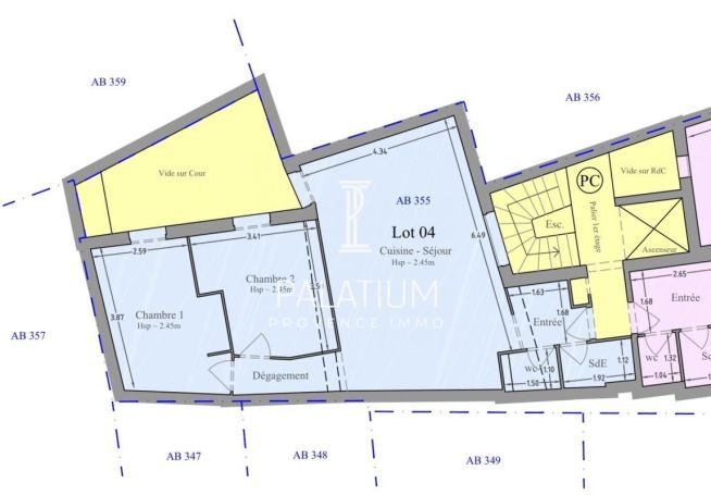 A louer APPARTEMENT NEUF T3 61 M2  TRETS