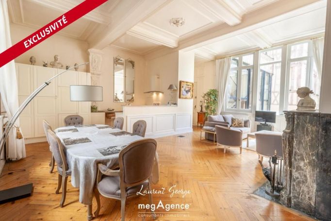 A louer APPARTEMENT DE PRESTIGE T4 131 M2 TERRASSE  ROUEN
