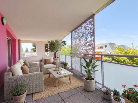 A louer APPARTEMENT DE PRESTIGE T3 64 M2 TERRASSE PLAGE à PIED PORNICHET