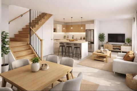 A louer APPARTEMENT DUPLEX DE PRESTIGE T3 86 M2 TERRASSE BORD DE MER CAPBRETON