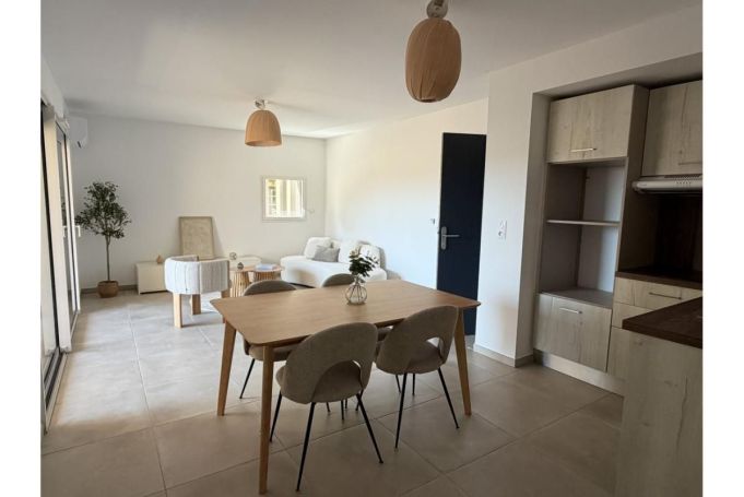 A louer APPARTEMENT NEUF T3 62 M2 TERRASSE PLAGE à PIED SERIGNAN
