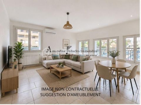 A louer APPARTEMENT T4 94 M2 BORD DE MER LA SEYNE SUR MER