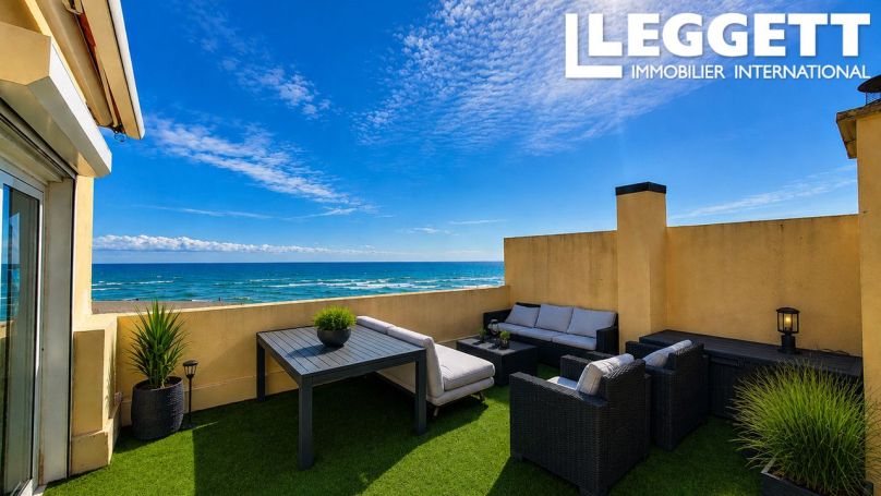 A louer APPARTEMENT T3 47 M2 TERRASSE VUE MER LE BARCARES