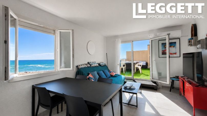 A louer APPARTEMENT T3 47 M2 TERRASSE VUE MER LE BARCARES