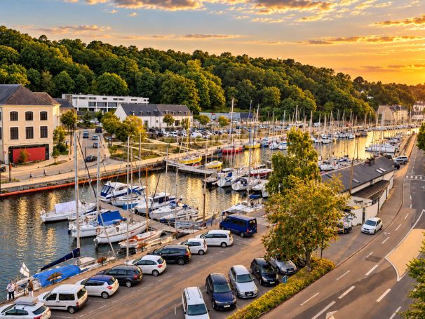 vente MAISON DE CARACTERE VUE DOMINANTE SUR LE PORT DE MORLAIX