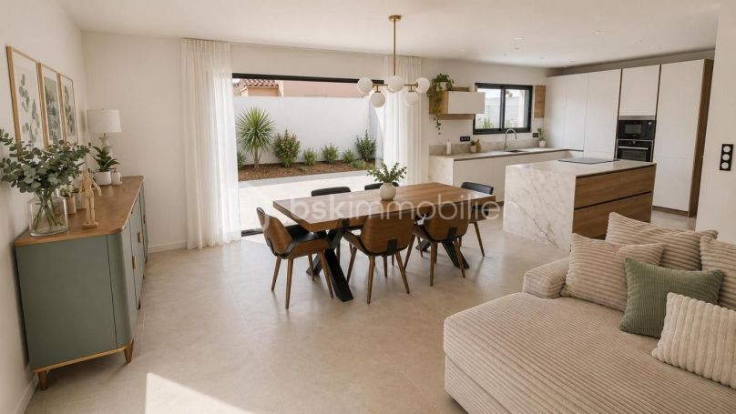 A louer MAISON  CONTEMPORAINE BORD DE MER LA SEYNE SUR MER
