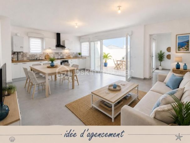 A louer APPARTEMENT T4 78 M2 TERRASSE BORD DE MER MARTIGUES