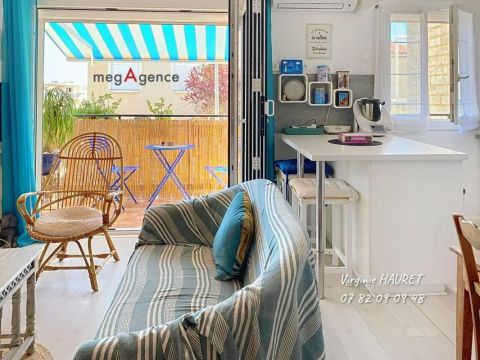 A louer APPARTEMENT NEUF T3 50 M2 TERRASSE BORD DE MER FLEURY
