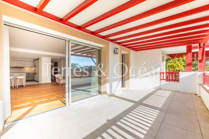 A louer APPARTEMENT DE PRESTIGE T3 118 M2 TERRASSE  SOORTS HOSSEGOR centre-ville, plages, golf