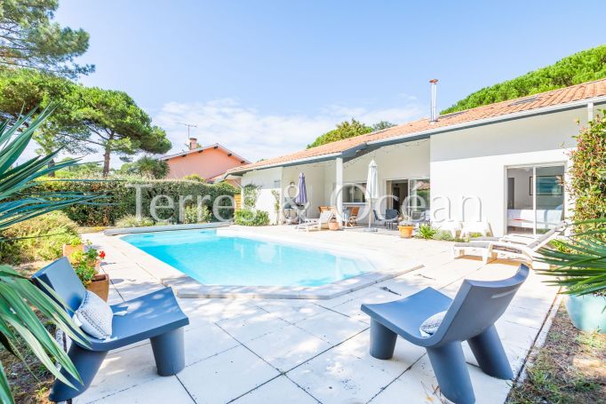 A louer MAISON  CONTEMPORAINE BORD DE MER CAPBRETON