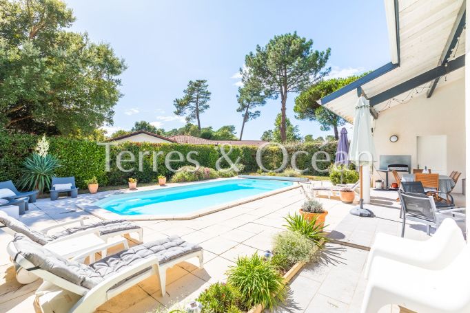 A louer MAISON  CONTEMPORAINE BORD DE MER CAPBRETON