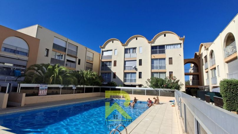 A louer APPARTEMENT T2 28 M2 BORD DE MER GRUISSAN