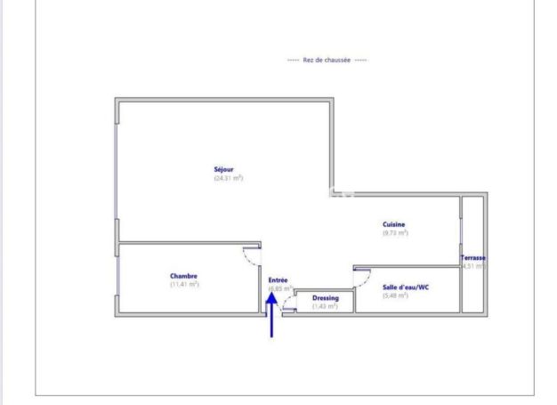 A louer APPARTEMENT T2 59 M2 BORD DE MER FREJUS
