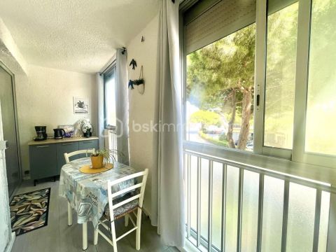 A louer APPARTEMENT T2 26 M2 BORD DE MER CANET EN ROUSSILLON