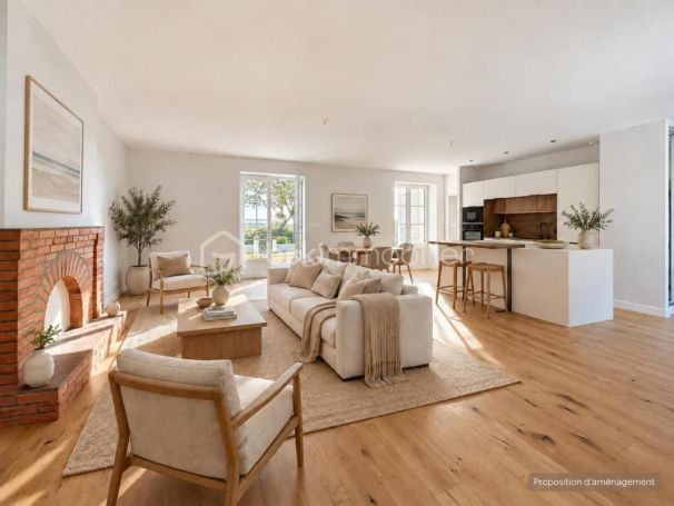 A louer MAISON  CONTEMPORAINE BORD DE MER BARBATRE