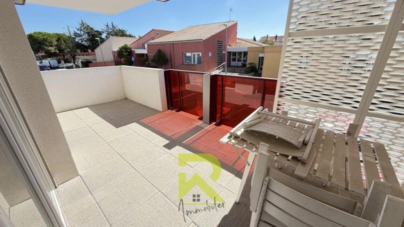 A louer APPARTEMENT T2 40 M2 TERRASSE BORD DE MER AGDE