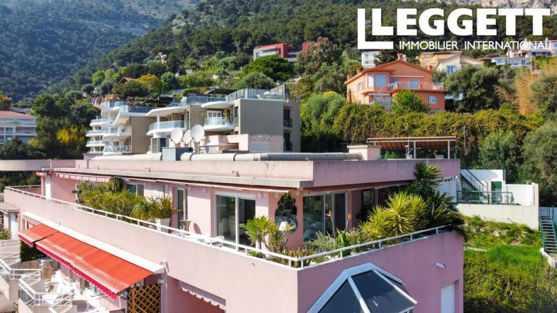 A louer PENTHOUSE DE PRESTIGE T2 72 M2 TERRASSE VUE MER BEAUSOLEIL