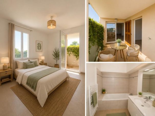 A louer APPARTEMENT T2 63 M2 TERRASSE  SALON DE PROVENCE