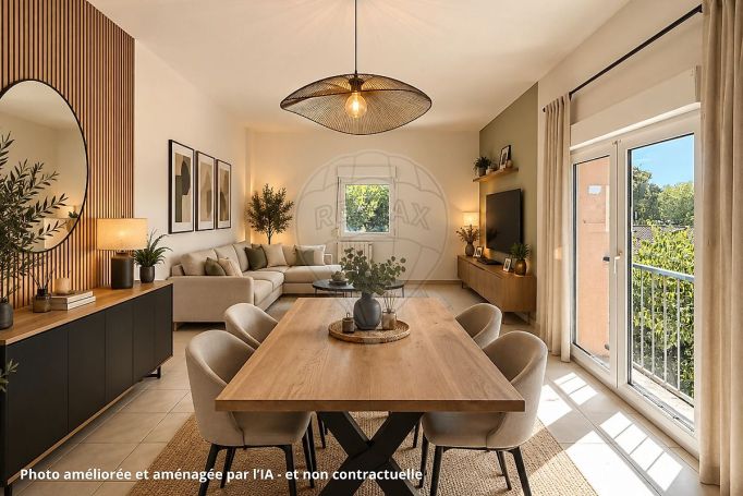 A louer APPARTEMENT T3 81 M2  NIMES