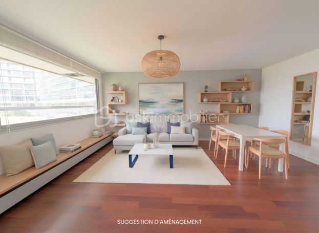 A louer APPARTEMENT T4 103 M2 PIEDS DANS L'EAU LE HAVRE