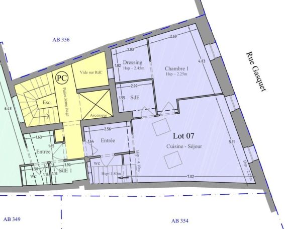 A louer APPARTEMENT DUPLEX NEUF T3 57 M2 TRETS