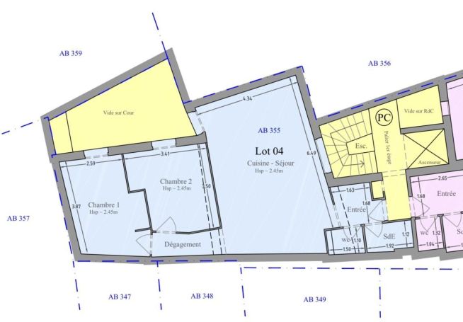 A louer APPARTEMENT NEUF T3 61 M2  TRETS