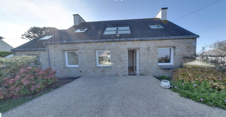 vente Maison avec vue mer, à 100 mètres de la plage - Plouguerneau, Finistère Nord