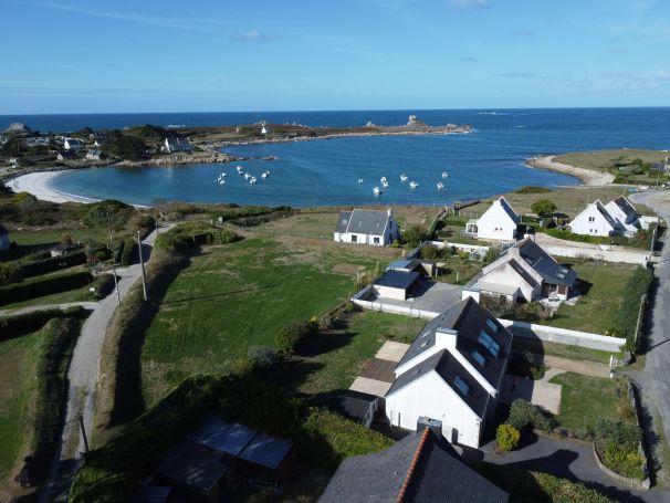 vente Maison avec vue mer, à 100 mètres de la plage - Plouguerneau, Finistère Nord