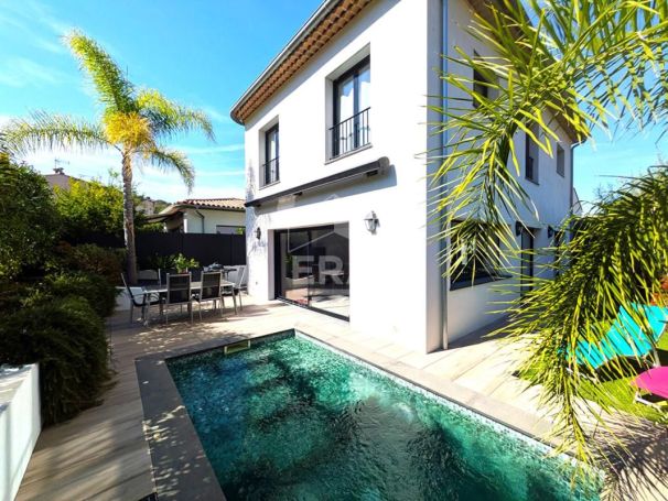 A louer MAISON  CONTEMPORAINE BORD DE MER VILLENEUVE LOUBET