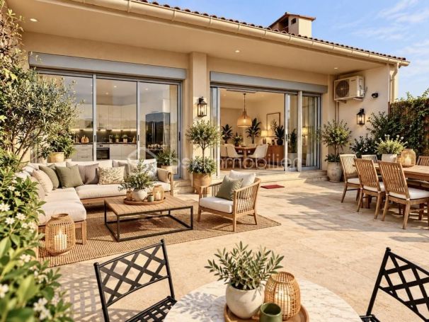 A louer APPARTEMENT T3 116 M2 TERRASSE BORD DE MER TOULON