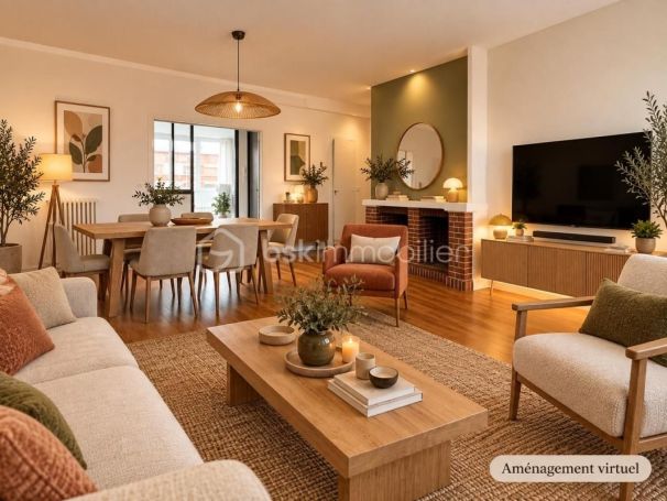 A louer APPARTEMENT T5 101 M2  LISIEUX