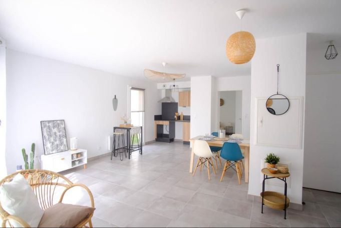A louer APPARTEMENT NEUF T3 63 M2 TERRASSE  NIMES