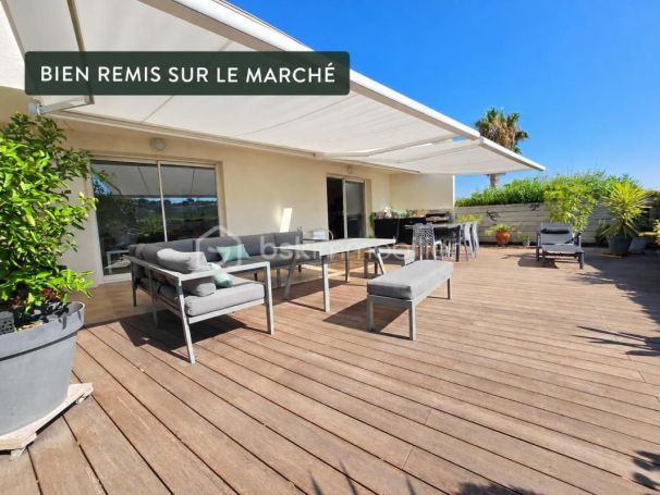 A louer APPARTEMENT DE PRESTIGE NEUF T3 89 M2 TERRASSE PIEDS DANS L'EAU CARRY LE ROUET